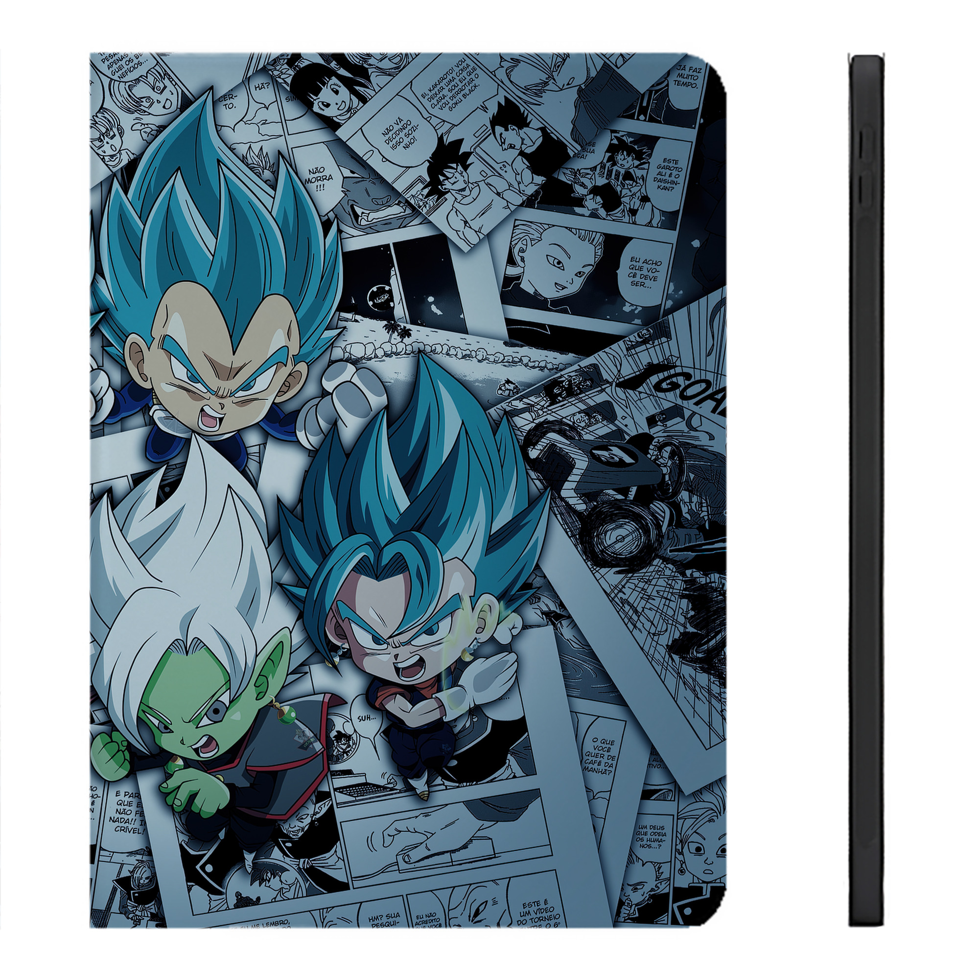 （画像用） ドラゴンボール DRAGON BALL IPadケース ペンホルダー付き ブックスタイルデザイン